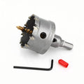 2-1/8''(54mm) TCT Hole Saw,Tungsten Carbide Hole Saw with Titanium-Plated Pilot Drill bit for Hard Metal,Alloy,Aluminum,Stainless Steel,Plastic,Iron - size: 2-1/8''(54mm) (1PCS)