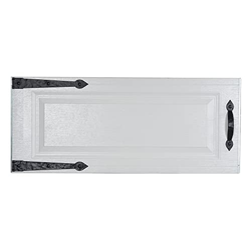 Household Essentials Hinge IT Premium Carriage House Handle & Hinge, Black Garage Door Magnet, 4 Hingle 2 Handles (Pack of 1) - size: Pack of 1, style: Premium Hinges