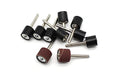 TMAX 10p 1/2" Rubber Mandrel Sand Drum Holder for Dremel and Rotary Tool