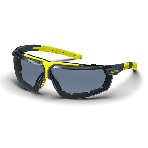 HexArmor VS300 Safety Glasses with Adjustable Side Arms Z87+ for Men and Women - color: Variomatic