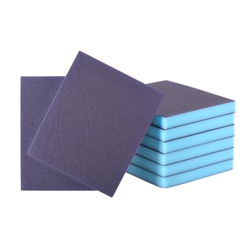 8Pcs 240Grit Double-Sided Sanding Sponges, Washable & Reusable - size: 240Grit