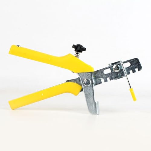 Tile Leveling Compounds System Plier Hand Floor Pliers Tiling Installation Locator Leveling System for DIY Ceramic Stone Wall Tile Spacers Adjustment yellow - size: Yellow tile plier