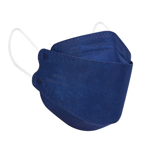 Borje KN95 Face Masks 50 Pack, Breathable Comfortable and Disposable KN95 Mask,Masks for Adults - color: Dusty Blue=50pcs
