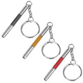 UNEAK - Eyeglass Screwdriver Repair Kit Black & Red & Yellow Precision 3 in 1 Mini Screwdrivers Set Keychain Glasses, Sunglasses, Sunglass, Watch, Electronics, Eyeglasses, Flat Head, Phillips, Hex - color: Black and Red and Yellow