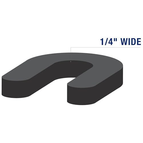 QEP 1/4" Horseshoe Shim Tile Spacers (75 Pack) - style: 1/4-Inch 75-Pack