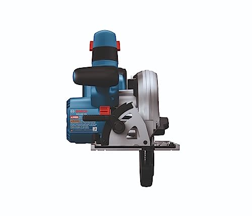 BOSCH GKS18V-22LB25 18V Brushless Blade-Left 6-1/2 In. Circular Saw Kit with (2) CORE18V 4 Ah Advanced Power Batteries - style: Blade-Left w/ Battery Kit