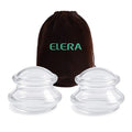 ELERA Silicone Cupping Therapy L Size Sets, Professionally Chinese Massage Cups Tools, Silicone Cup for Joint Pain Relief, Massage Body (L*2 Cups) - style: 2 Cups (L size)