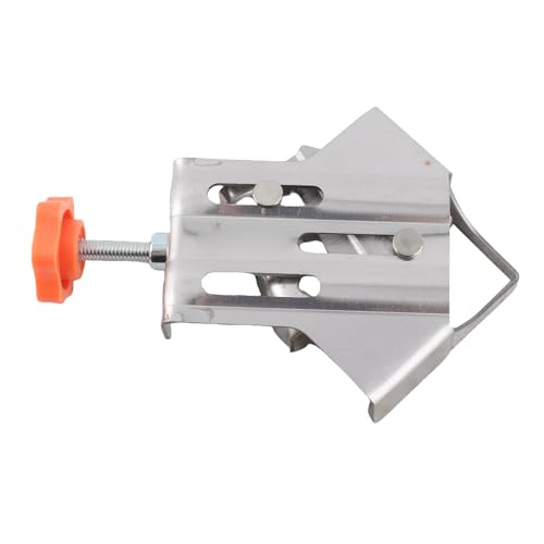 Corner Clamp Set 4 Pack, 90 Degree Right Angle Clamping for Woodworking, DIY Stainless Steel 1.6mm Adjustable Swing Jaw