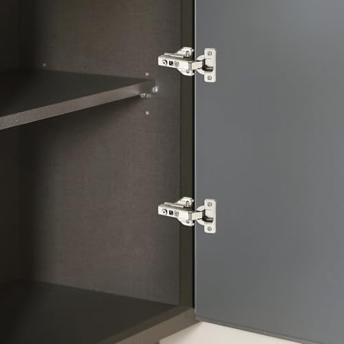 105 Degree Concealed Kitchen Cabinet Hinges,Full Overlay,10 Packs(5 Pairs)