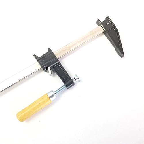 EDM Pack of 10 Heavy Duty Woodworking Bar Clamps, 2 ea 12"-36" Quick Release Type, 2.5 in. Throat Depth