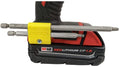 Magnetic Bit Holder fits Milwaukee M18 Drill & Impact Driver - Open-Ended Pass-Through for Long Bits (Yellow) - Galactic Gadgets - color: Yellow