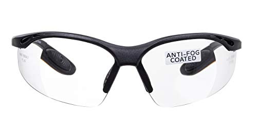 voltX CONSTRUCTOR Clear Full Lens Reading Safety Glasses +2.5 Dioptre - color: Clear, size: +2.5 Dioptre