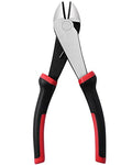 IGAN 7-inch Wire Cutters, Spring-loaded Side Cutters Dikes, Ultra Tough and Durable Diagonal Cutting Pliers in CRV Steel, Heavy Duty Cutting Pliers for Electrical, Artificial Flowers and Homes - size: 7''x1