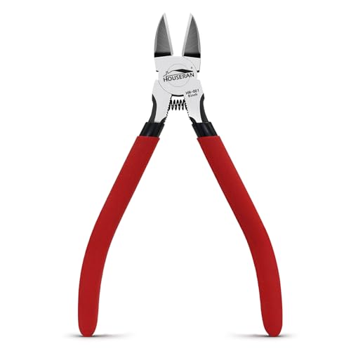 Wire Cutters 1 PACK, 6 inch, Side Cutters, Flush Cut Pliers - color: 1 Pack