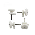 100 Pcs Push Pins Picture Hangers Wall Hooks,Thumb Tacks for Wall,Renter Friendly Decor Small Picture Frame Hangers for Drywall Cork Board Home Office Photo Decorations