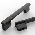 Asidrama 10 Pack 4 Inch(102mm) Oil Rubbed Bronze Cabinet Pulls Kitchen Cabinet Handles Cabinet Pulls Cabinet Hardware for Cupboard Drawer - color: Oil Rubbed Bronze, size: 4" Hole Center(102mm)