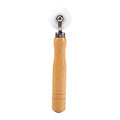 18.5cm Wood Handle Seamed Home Wallpaper Roller,POM Material Internal Seam Roller Corner Wallpaper Roller,Wallpaper Seam Roller for Home Wall Paper Decorating Hand Tool