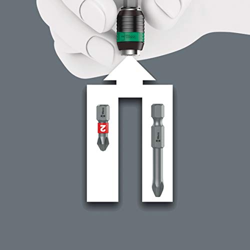 Wera Kraftform Kompakt 62 Bitholding Screwdriver and Pouch Set, 33-Pieces