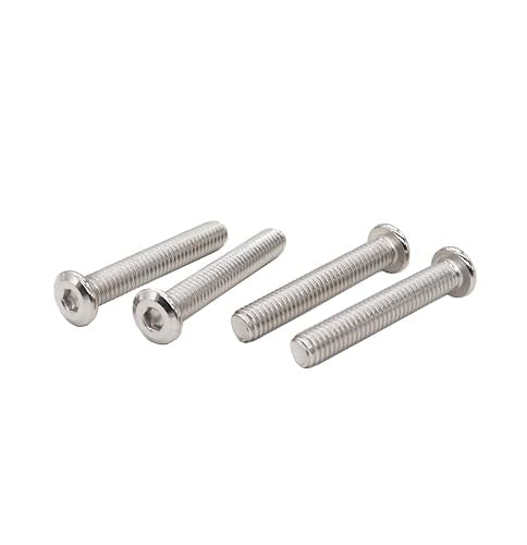 binifiMux1/4-20 x 1 Inch Allen Bolts, Flat Head Socket Cap Bolts Screws Connecting for Furniture 304 Stainless Steel - size: 1/4-20x1" 20pcs