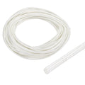 uxcell Insulation Cable Protector,1.5mm/0.06 Inch-20m/66 Feet High Temp Fiberglass Sleeve White - color: White, size: 1.5mm-20m