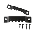 50 Pack Sawtooth Picture Hangers - Dual-Size Picture Hanging Kit, Picture Hanging Hooks for Frames, Paintings, Canvas and Art (25 Large/25 Small) - size: Mix Size