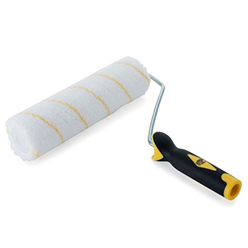 Bates- Paint Roller Kit, 9 Inch Roller Frame with 2 Microfiber Roller Covers, for Walls, Ceilings, Floors, and Home Painting - size: 3 Pcs