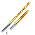 1/4"-28 UNF Tap and #3 Drill Bit Kit for Metal,M2 HSS Drill and Tap Set - size: 1/4"-28 Tap, #3 Drill