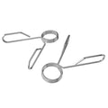 Great Call Athletics Olympic Barbell Spring Collars Clip 2” Pair Clamps Weight Bar Powerlifting Strength Training Weightlifting Dumbbell