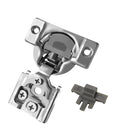 Berta (10 pcs) 1/2" Overlay Cabinet Door Hinges, 90 Degree Restricted Opening Angle Soft Closing Face Frame Hinges, 6-Ways 3-Cam Adjustment, Concealed Kitchen Cabinet Door Hinges with Screws - size: 1/2" Overlay