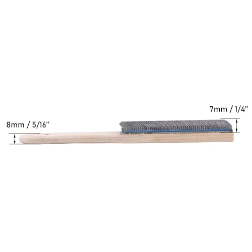 File Card and Brush, 8''File Cleaner Carded, 1 Pack File Card1