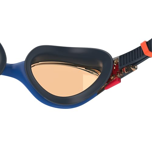 Speedo Unisex-Adult Swim Goggle Biofuse 2.0 - color: Turkish Sea/Amber