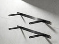 Hidden Shelf Brackets ， Floating Shelf Bracket (Additional Brackets -NO Kits) 22 Inch -2 Pcs - size: 22 Inch - 2 Pcs Additional Brackets - No Kits