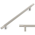 Amerdeco 10 Pack Brushed Satin Nickel Knurled Cabinet Pulls 7.5 Inch Hole Centers Kitchen Cabinet Handles Hardware Kitchen Handles for Cabinets Handles IH0006… - color: Brushed Satin Nickel, size: 7.5"/192MM Hole Center
