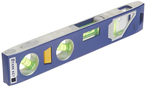 Irwin 1794153 250 Magnetic Torpedo Level, 9-Inch, Blue