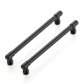 Ravinte Matte Black Kitchen Pulls Cabinet Handles 6-1/4 Inch 5 Pack - color: Matte Black, size: 6-1/4 Inches Hole Center