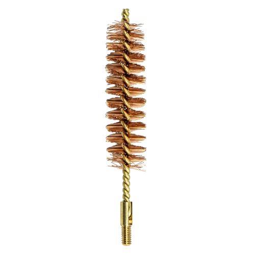 Pro-Shot Products Chamber Brushes: Bronze/Nylon/Stainless, Brass Core, Dual-Diameter & Standard Designs, Star/Locking Lug Recess Compatible, Solvent-Safe, Made in USA - size: .338 CAL