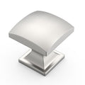 Amerdeco 10 Pack 1 Inch Brushed Satin Nickel Cabinet Knobs - color: Brushed Satin Nickel, size: 1.33"/34MM Diameter