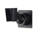 Shower Head Holder Adjustable Handheld Shower Head Bracket Adhesive Shower Wall Mount Holder Brass Shower Wand Holder Oil-Rubbed Bronze, Glue Installation - color: Bronze