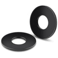 50-Piece 1/4" x 1" 304 Stainless Steel Flat Washers - Black Finish Screws Washers and Repair Washers for Industrial, Automotive and Home Use - color: Black, size: 1/4" x 1"