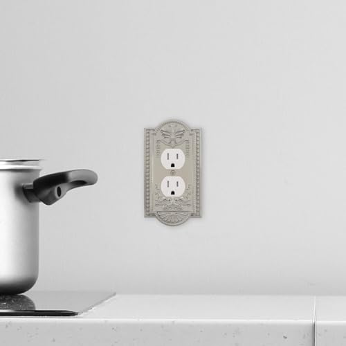 Nostalgic Warehouse Meadows Light Switch Cover Plate - color: Polished Brass, size: Outlet