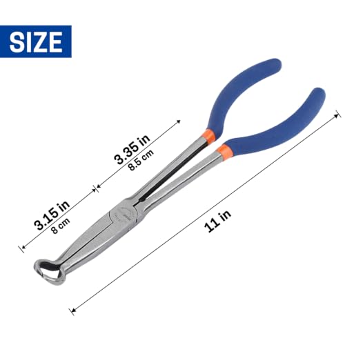 11'' Long Reach Hose Grip Pliers, Heavy Duty Ring Hose Removal Tool - style: 11'' Circle