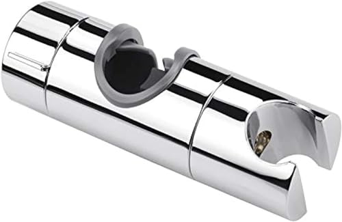 Adjustable Shower Head Holder for Slide Bar 18-25MM, ABS Chrome