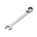 BLACK CANYON 5/8 Inch Ratchet Combination Wrench, 12-Point Box End & Hex Opening, Polished Steel Ratcheting Wrench with SAE & Metric Sizes - size: 5/8 Inch, style: Inch
