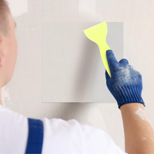 22 Pcs Drywall Repair Kit with 12x12x1/2" Drywall Repair Panel, Hole Patch Kit with Wall Patching Paste, Sanding Block, Putty Knives, to Fill Large Holes for Home Wall Surface Ceiling - size: 12 x12 x1/2 Inch