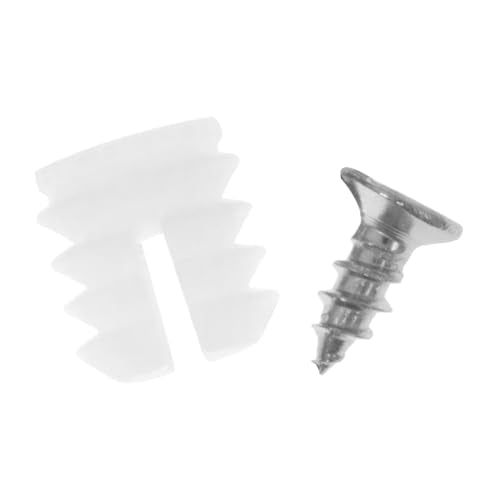 100 Set Cabinet Hinge Repair Kit, M4 x 10 mm Dowel Inserts
