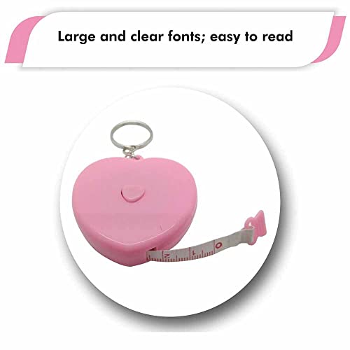 Gadgetime USA Measuring Tape - for Sewing, Seamstress, Tailor, Cloth, Waist, Crafting, Fitness-Retractable, Dual Sided Multipurpose - 60 inches