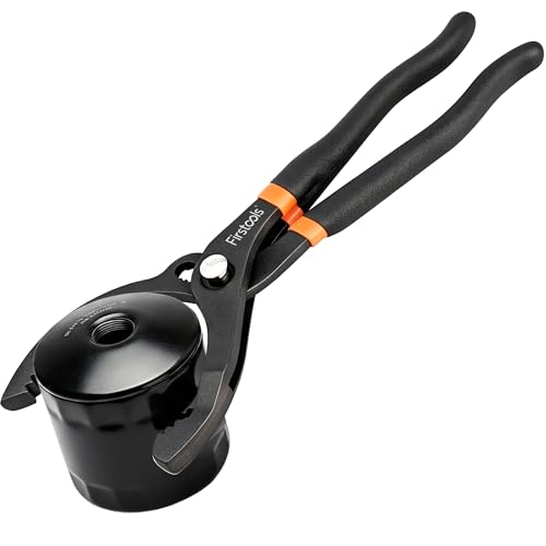 2nd Generation 12-Inch Adjustable Oil Filter Wrench,New 10-Speed Quick Adjustment Oil Filter Plier, Oil Filter Removal Tool for Engine Filters, Conduit, & Fittings, Car Maintenance Tool