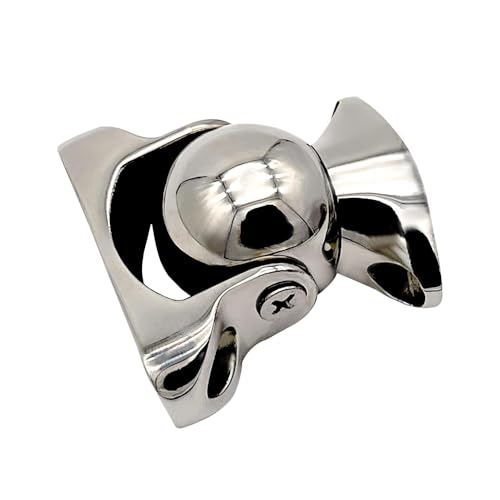 MARINE CITY Magnetic Ball Door Stopper, 316 Stainless Steel Soft Catch Holder for Boats, Marine, and Home – 11lbs (5kg) Strength