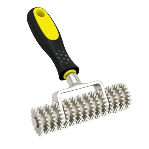 Carpet Seam Roller Tool - Ergonomic Non-Slip Handle for Easy Use, Hot Melt Tape Roller for Loop Pile Carpets, Lightweight Design for Home and Commercial Applications - size: Single Roller Only