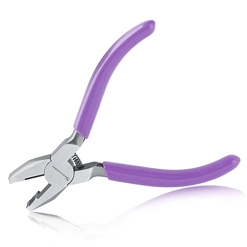 SPEEDWOX Mini Linesman Combination Pliers - Jewelry and Safety Wire Pliers - Screw Extractor and Removal Tool for Stripped Screws - style: Linemans Pliers